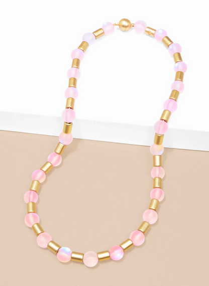 Glow Beads Magnet Necklace