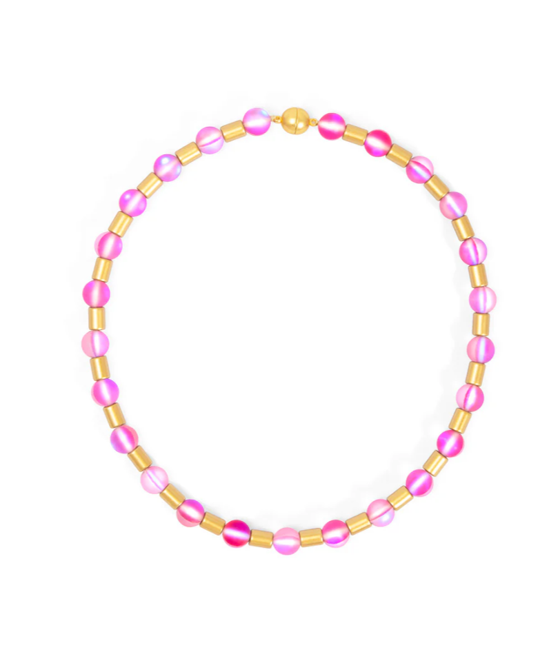 Glow Beads Magnet Necklace