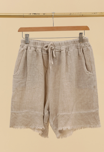 Italian Linen Shorts / 7  colors