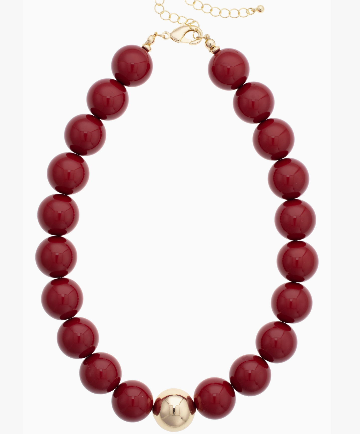 Game Day Chunky Bead Necklace