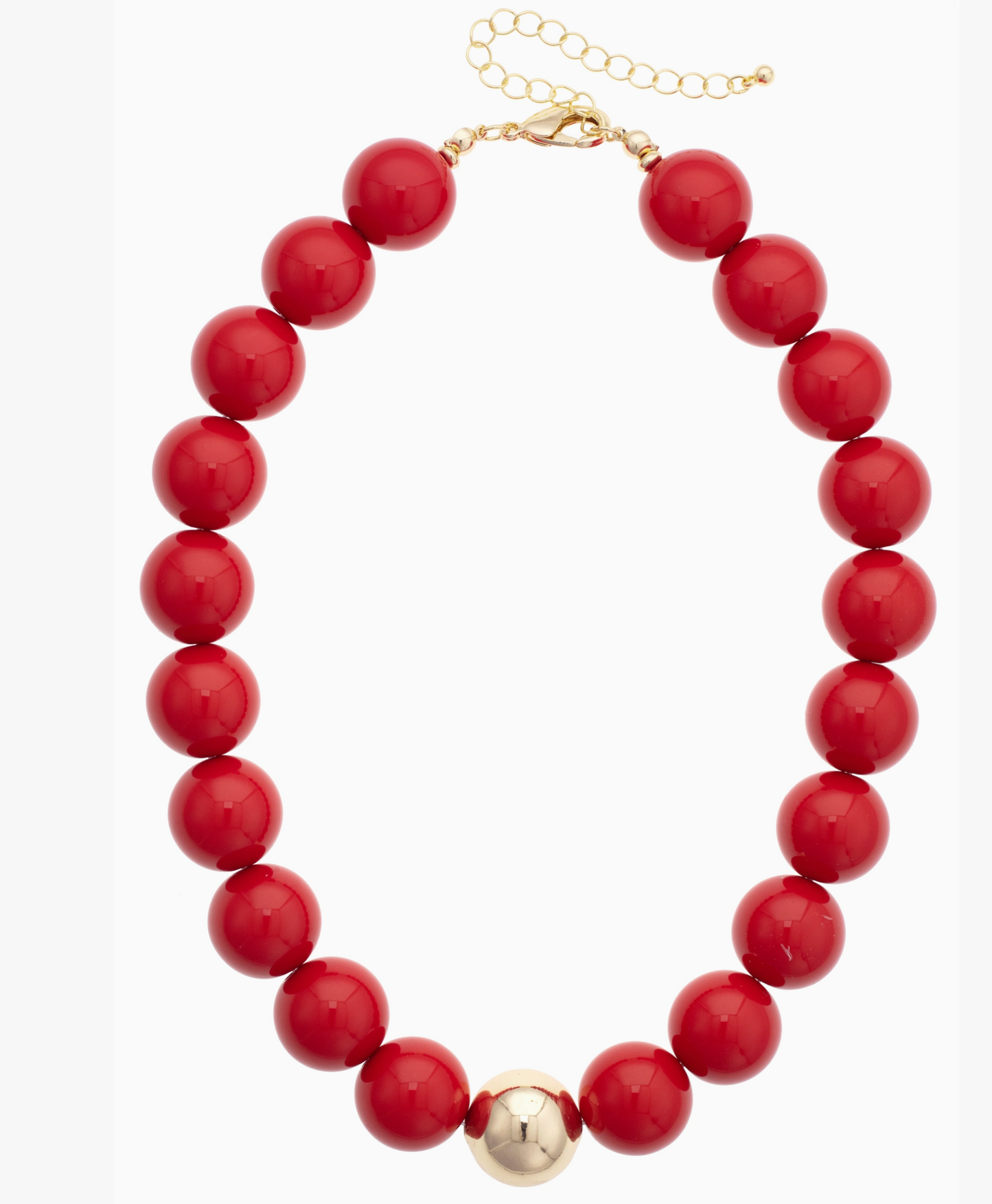 Game Day Chunky Bead Necklace