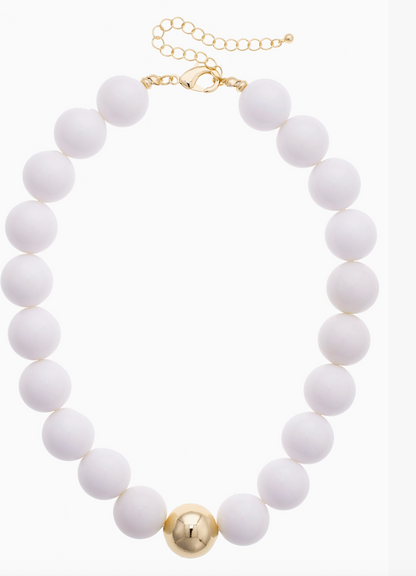 Game Day Chunky Bead Necklace
