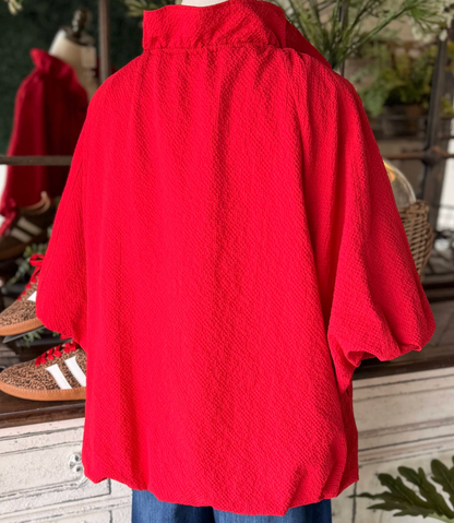 Zip-Front Bomber Jacket / 2 colors