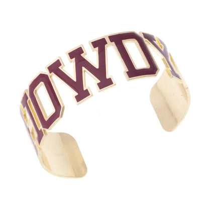 Collegiate Cuff Bracelets