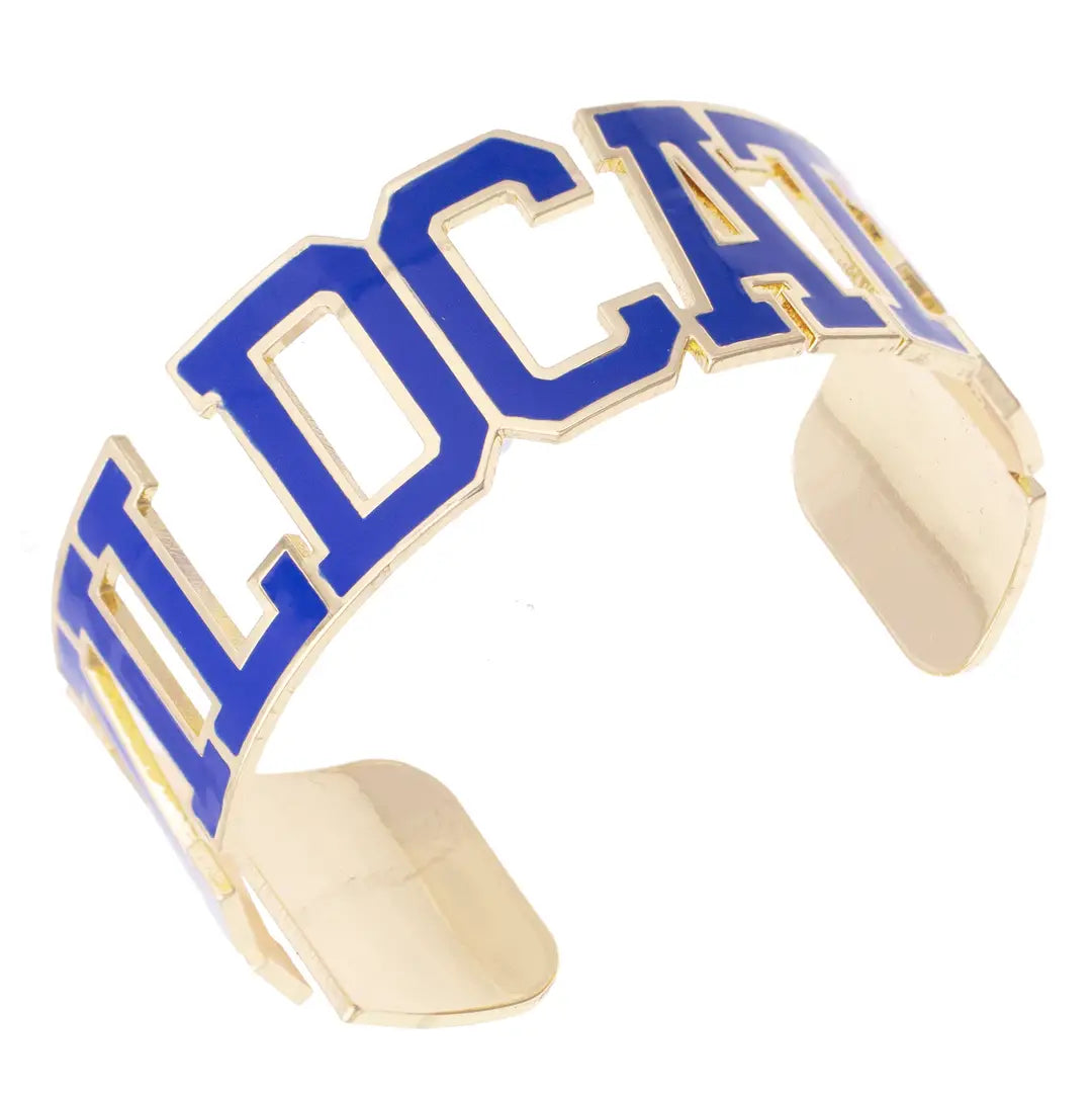 Collegiate Cuff Bracelets