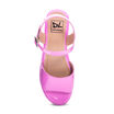 Jump Out Patent Pink Platform Sandals